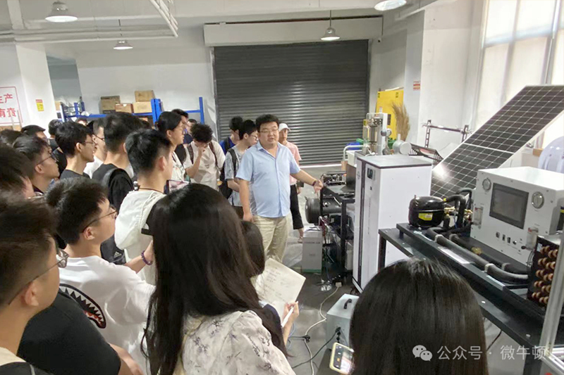 Apprendre par la pratique, créer des rêves avec dévouement — Accueil chaleureux des étudiants de la promotion 2021 en stockage d'énergie de l'Université du Shandong pour un stage professionnel