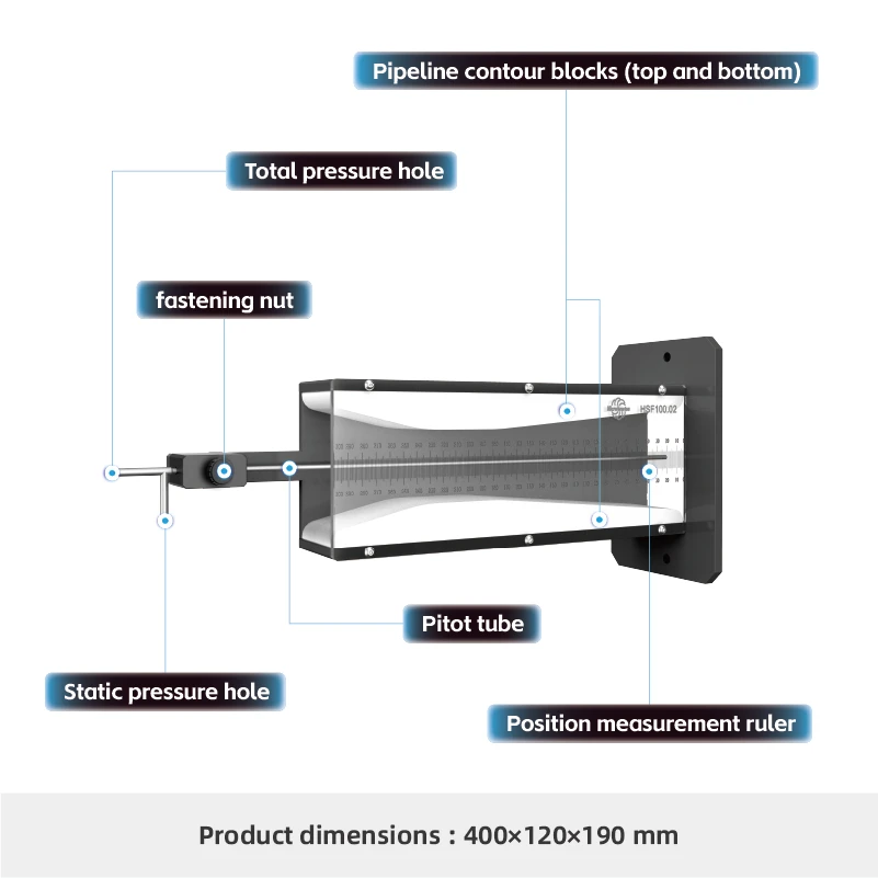 Module exp&eacute;rimental sur l'&eacute;quation de Bernoulli F102