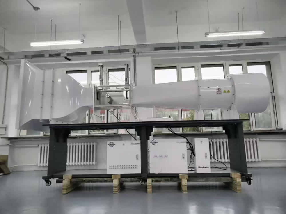 L'Institut de technologie de Harbin équipe son laboratoire aérospatial d'une série de souffleries subsoniques pour une formation pratique en aérodynamique